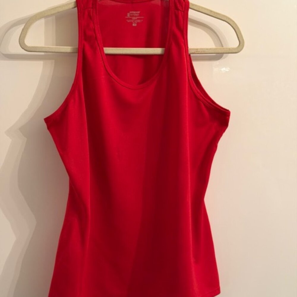 Patagonia Capilene sleeveless shirt, sports, red, size M
